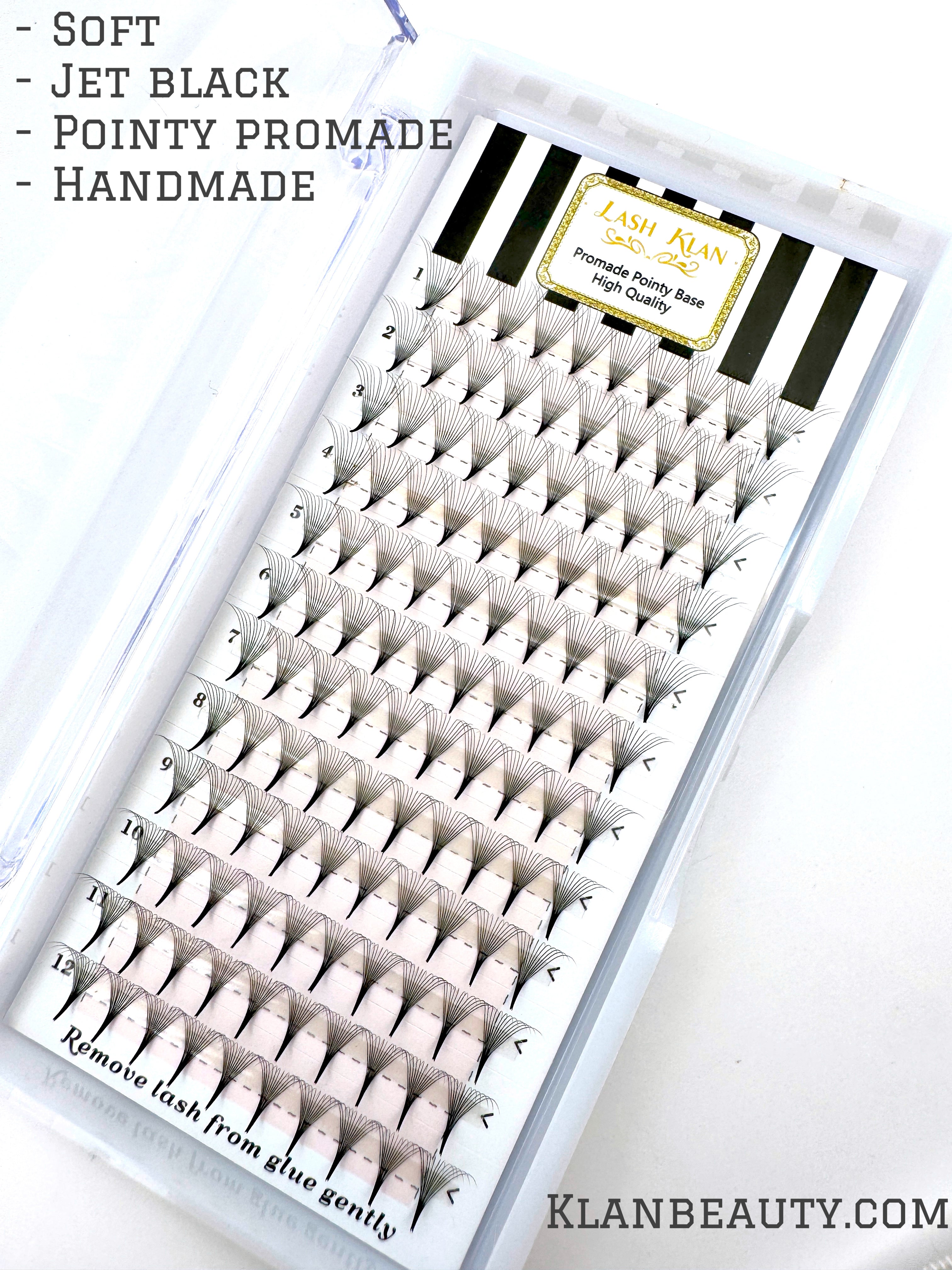 12D Premade fan lashes Russian Volume Fan lashes