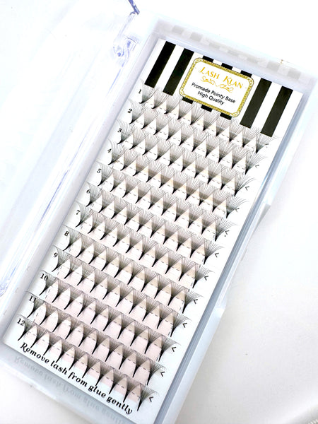 12D Premade fan lashes Russian Volume Fan lashes
