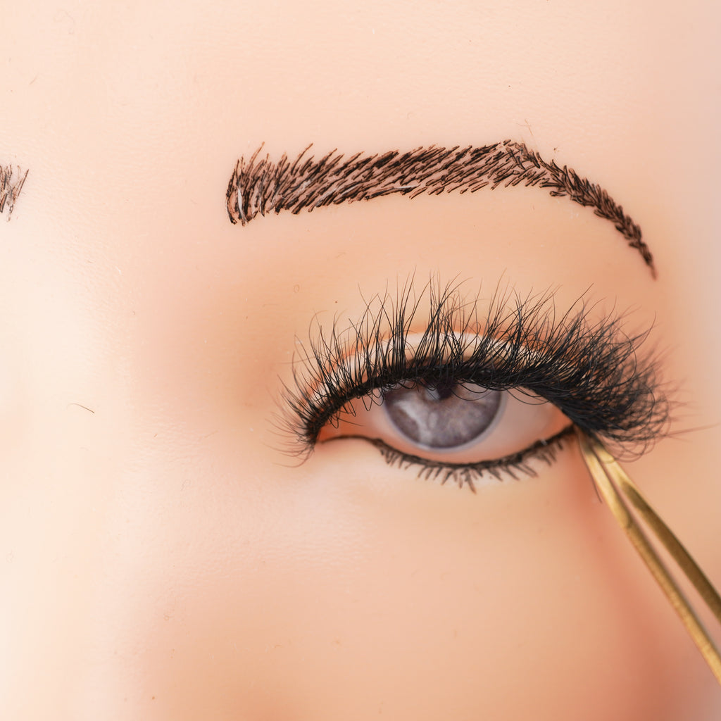 Fluffy 100% Mink Strip Lashes  - Seoul