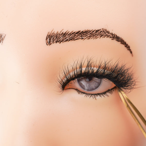 Fluffy 100% Mink Strip Lashes  - Seoul