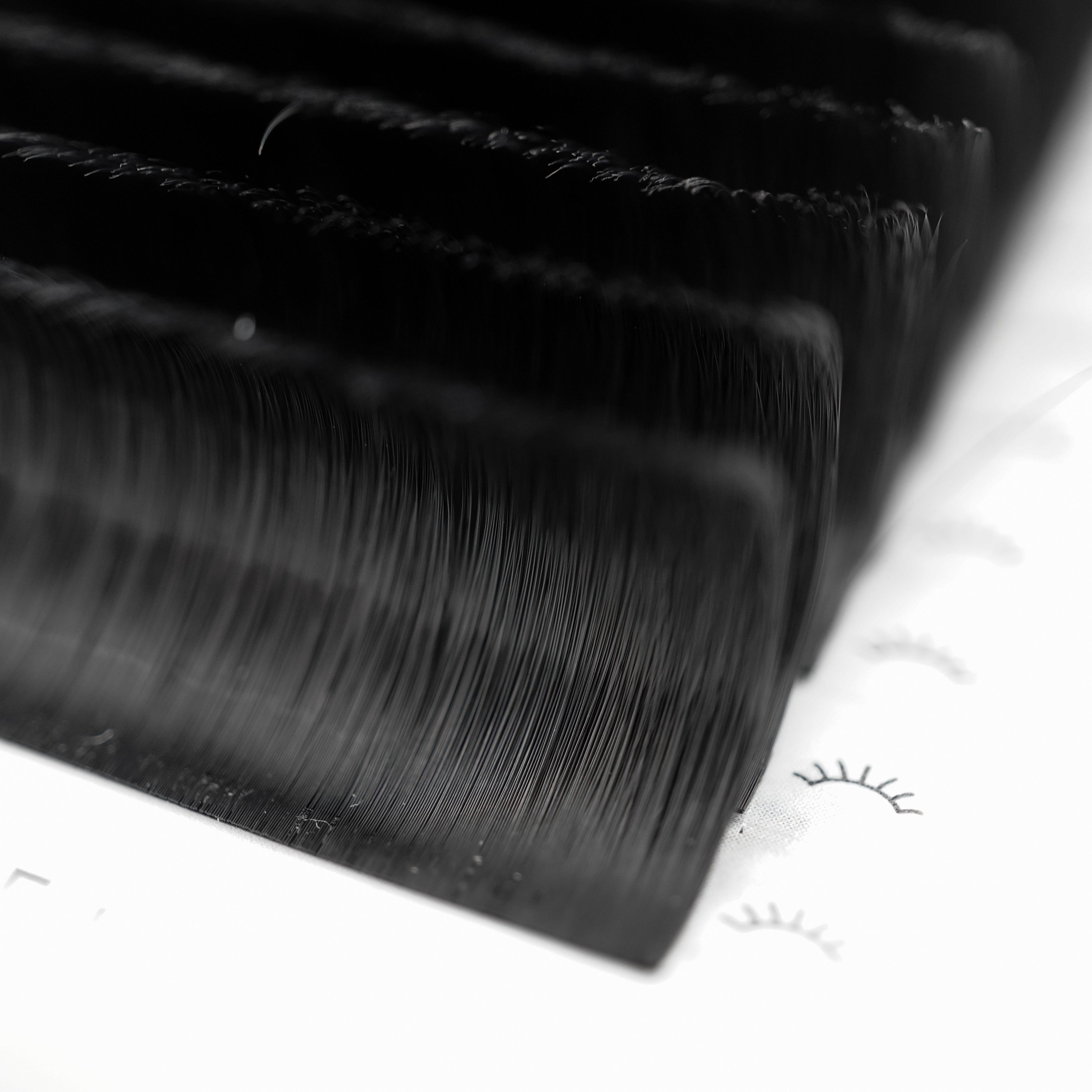 Easy Fan Volume Lashes Long Lengths 17mm-20mm