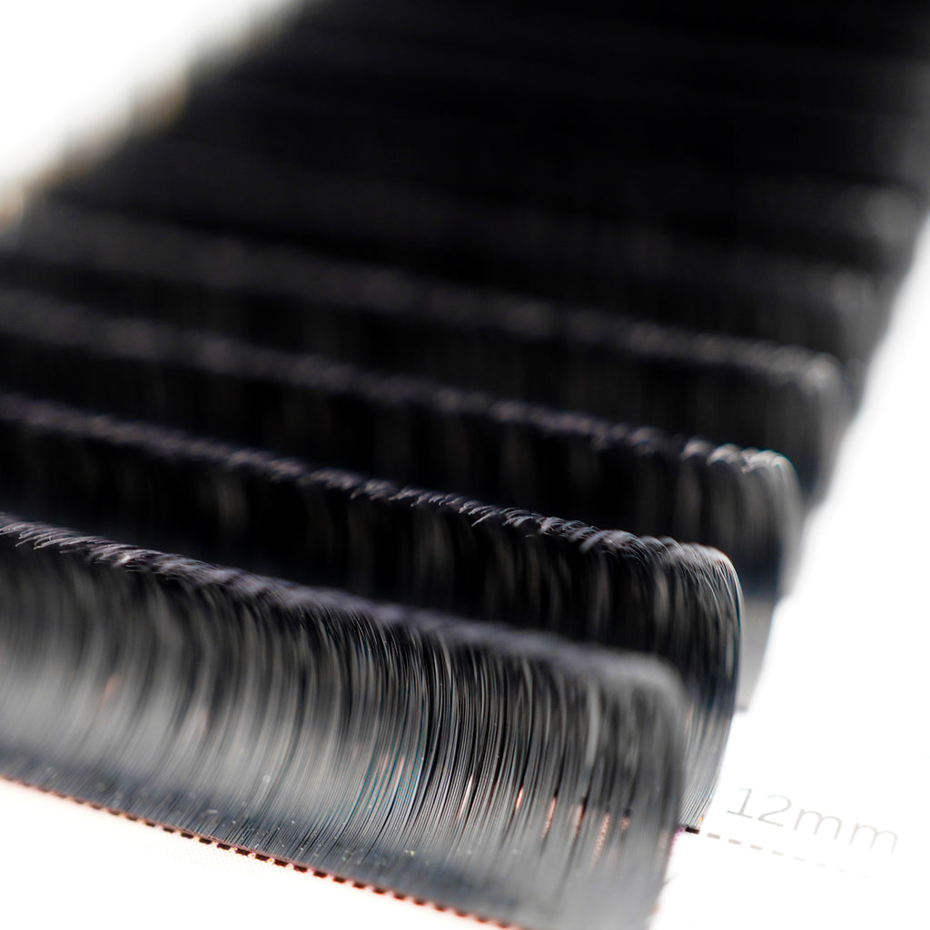 New Packaging Easy Fan Auto Fanning lashes Camelia 0.07mm Black extensions