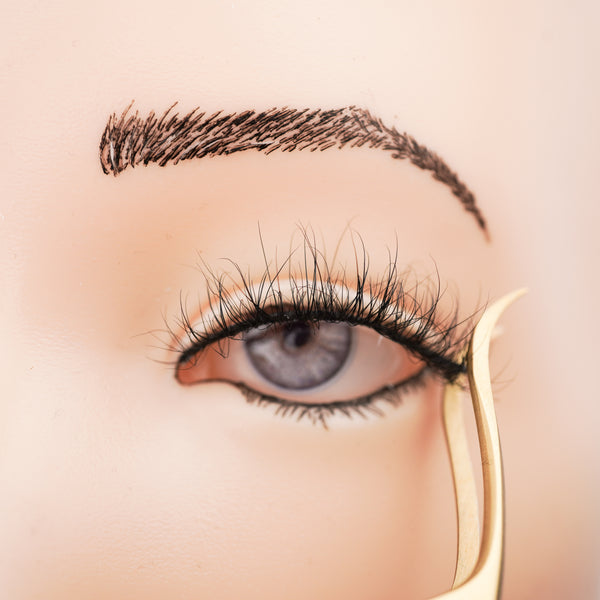 Fluffy Mink short black Strip Lashes  - Frankfurt