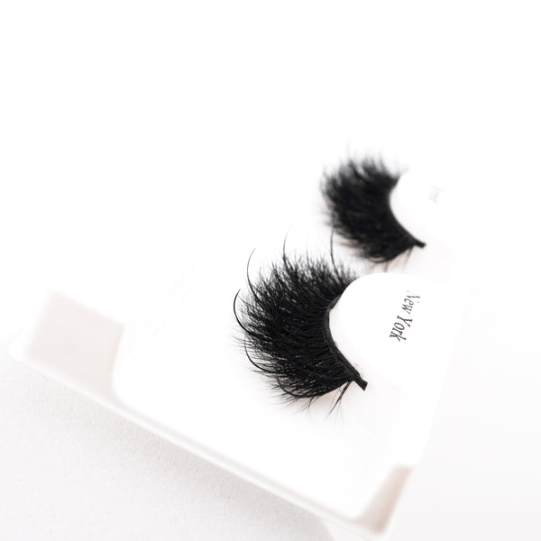 Fluffy Mink Strip Long Lashes  - New York