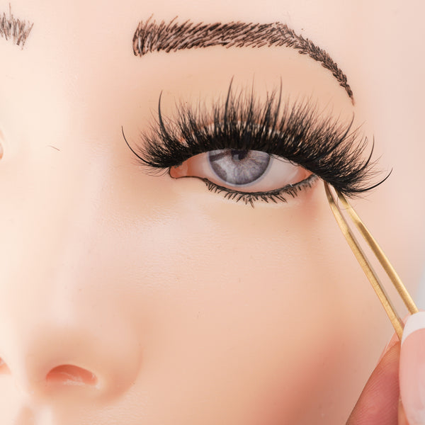 Fluffy Mink Strip Long Lashes  - New York