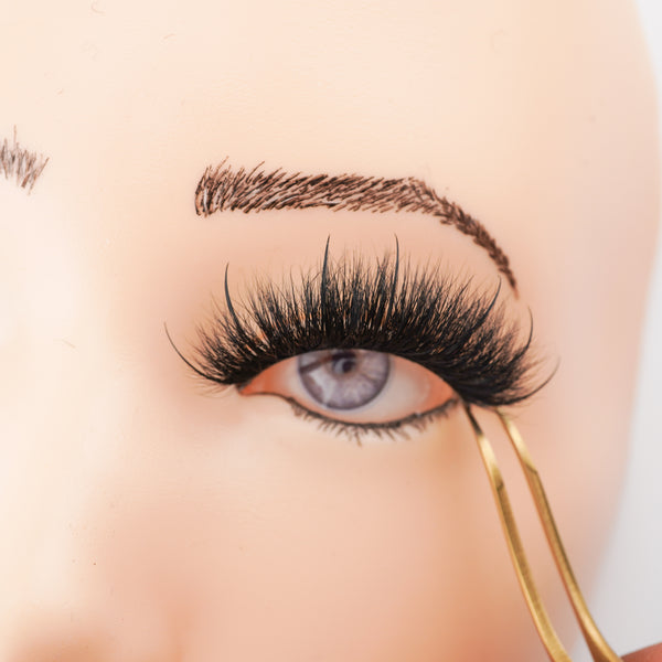 Fluffy Mink Strip Long Lashes  - New York