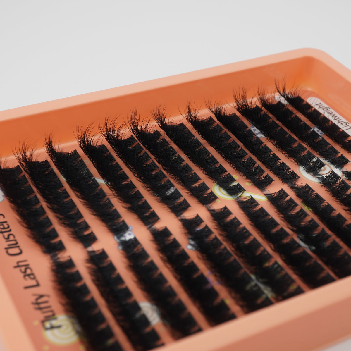Lash Klan Fluffy DIY Lash Clusters – 100D Plant Fibre Cat Eye Lashes, 8–15mm Lash Klan