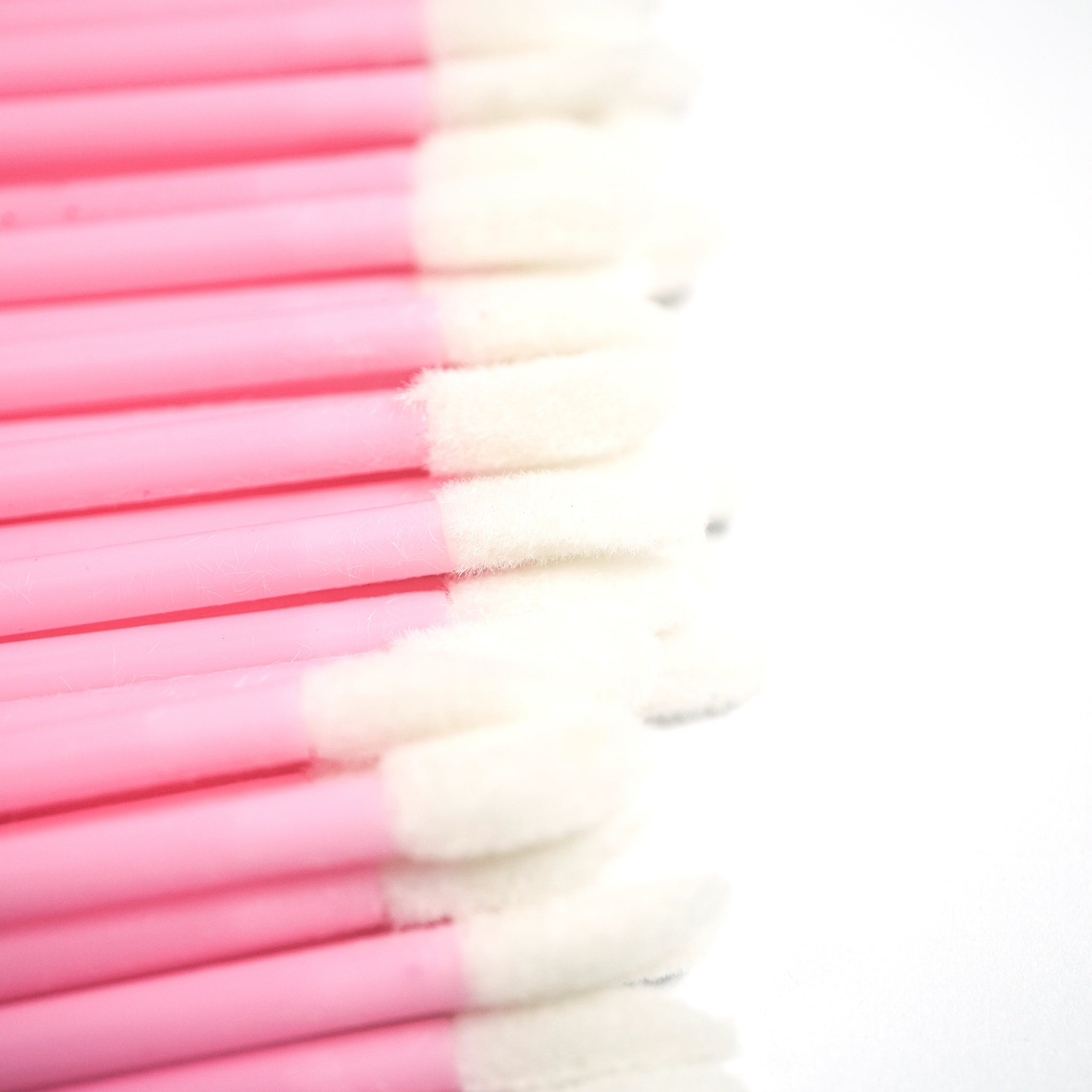 Disposable eyelash fibre wand cleaner/ lip stick applicator