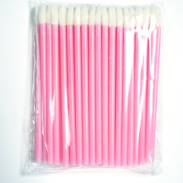 Disposable eyelash fibre wand cleaner/ lip stick applicator