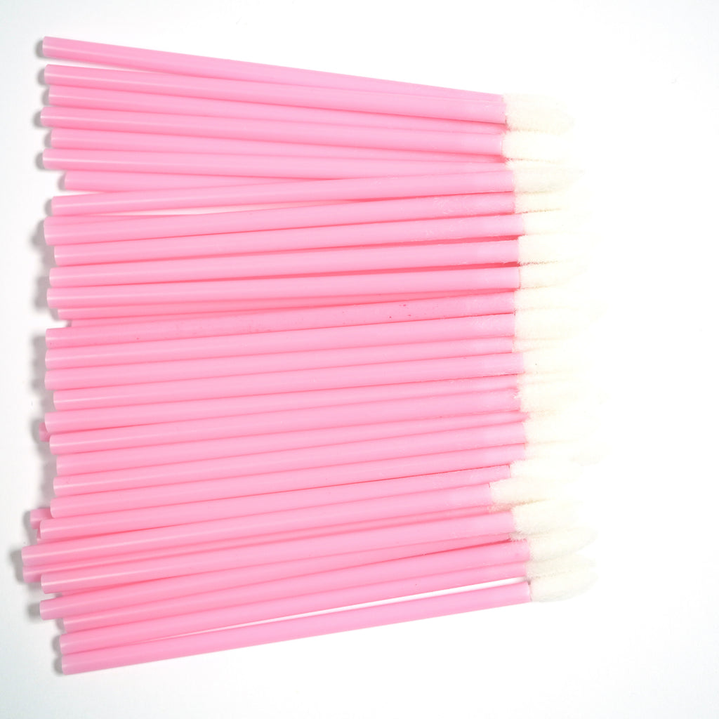 Disposable eyelash fibre wand cleaner/ lip stick applicator