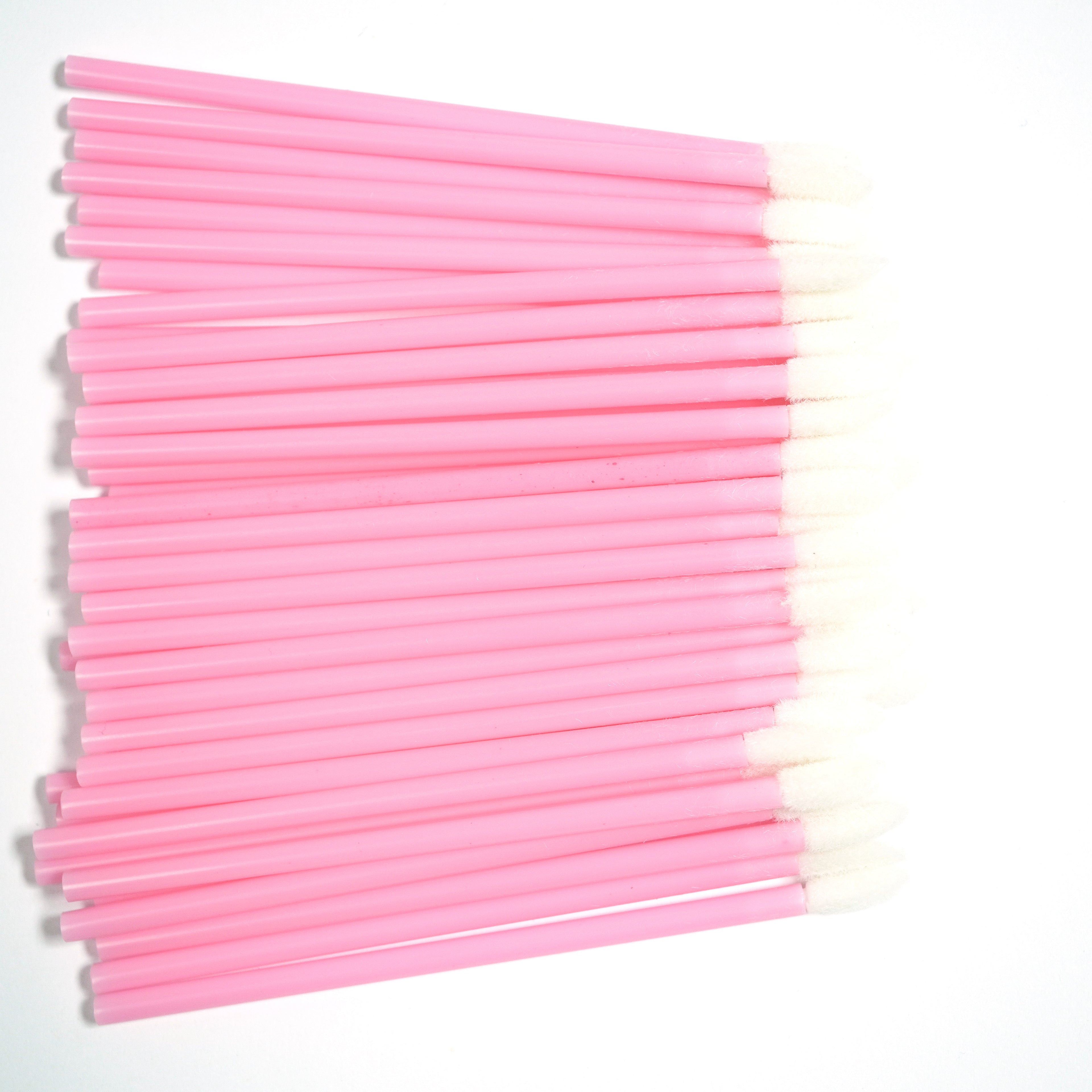 Disposable eyelash fibre wand cleaner/ lip stick applicator