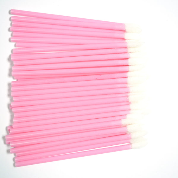 Disposable eyelash fibre wand cleaner/ lip stick applicator