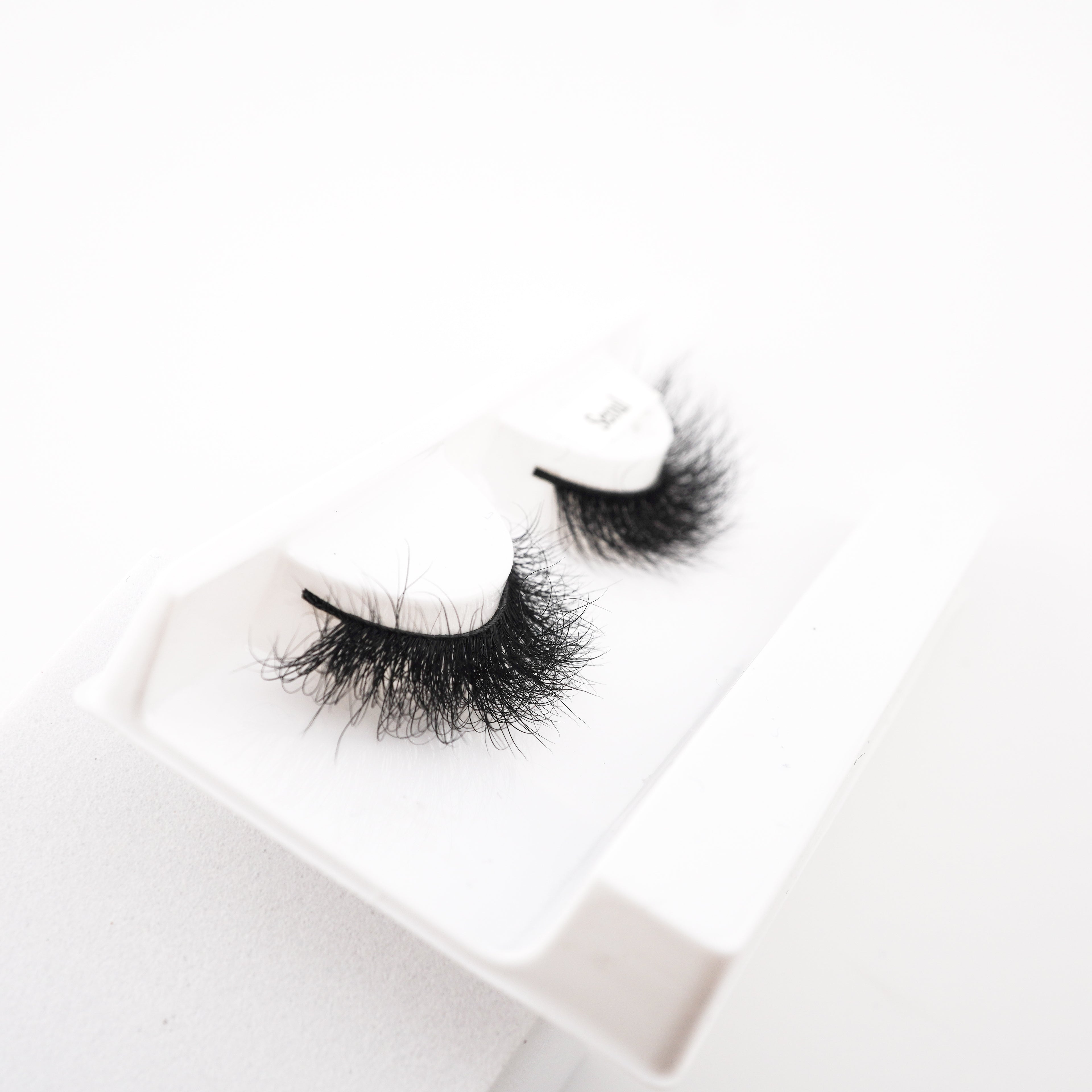 Fluffy 100% Mink Strip Lashes  - Seoul