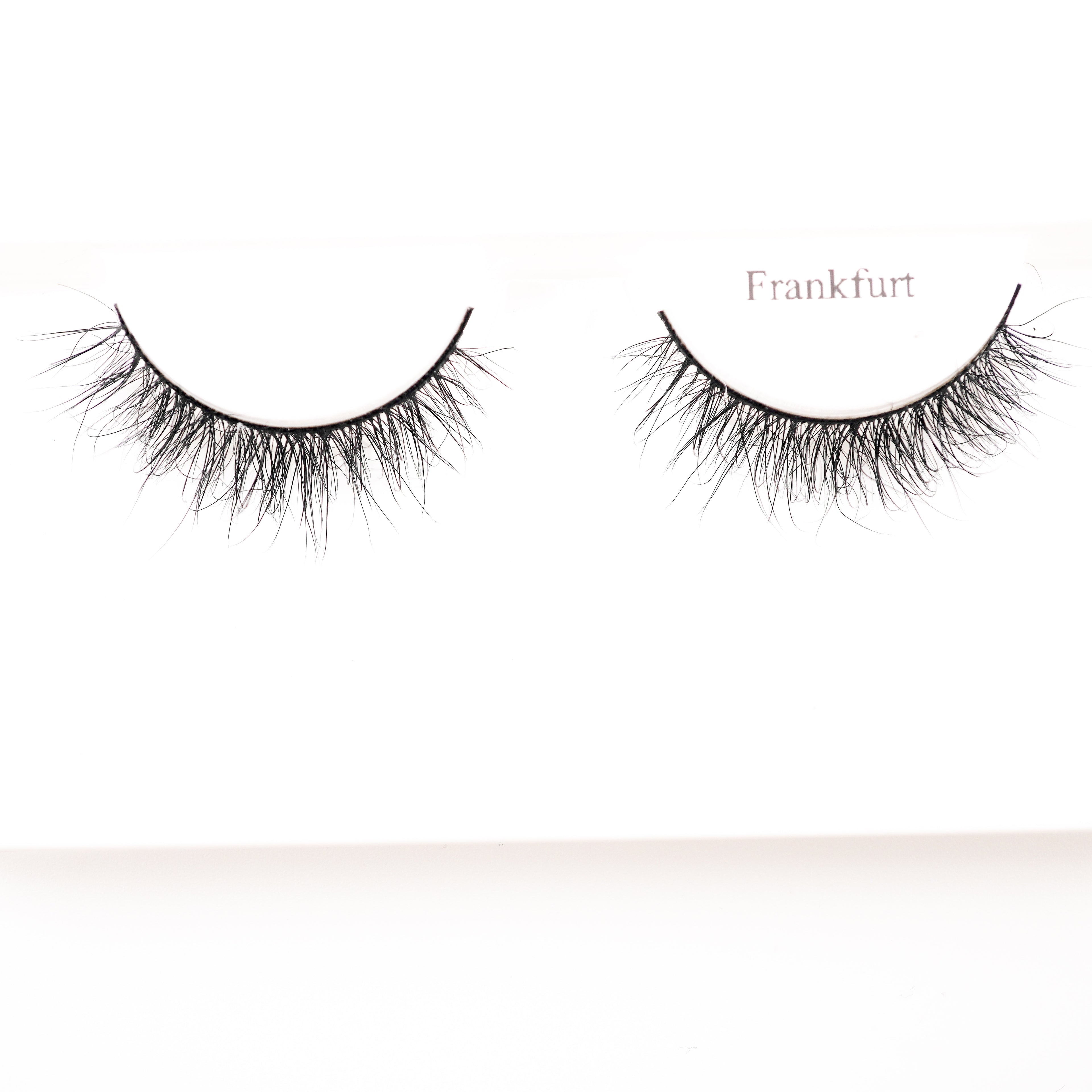 Fluffy Mink short black Strip Lashes  - Frankfurt