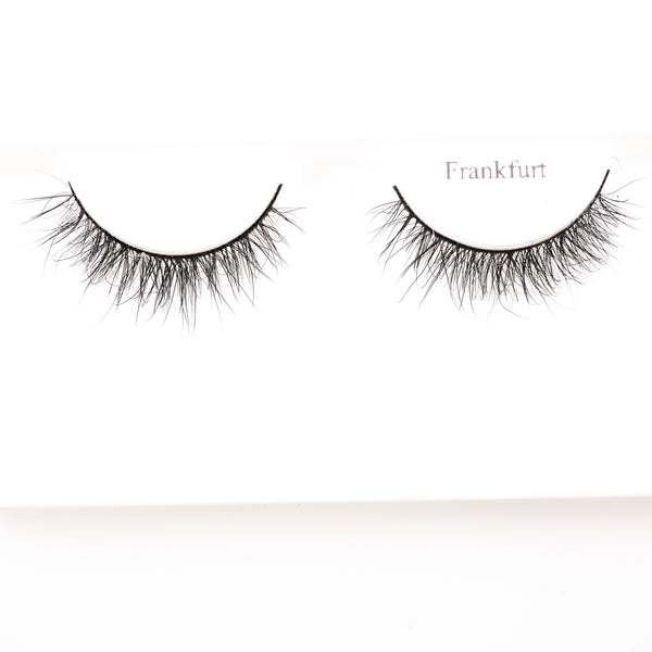 Fluffy Mink short black Strip Lashes  - Frankfurt