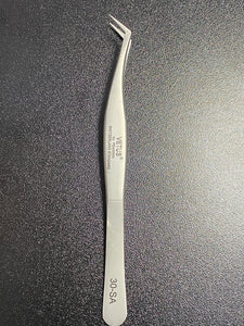 Vetus Precison Anti-Magnetic tweezers for Eyelash Extension 30-SA