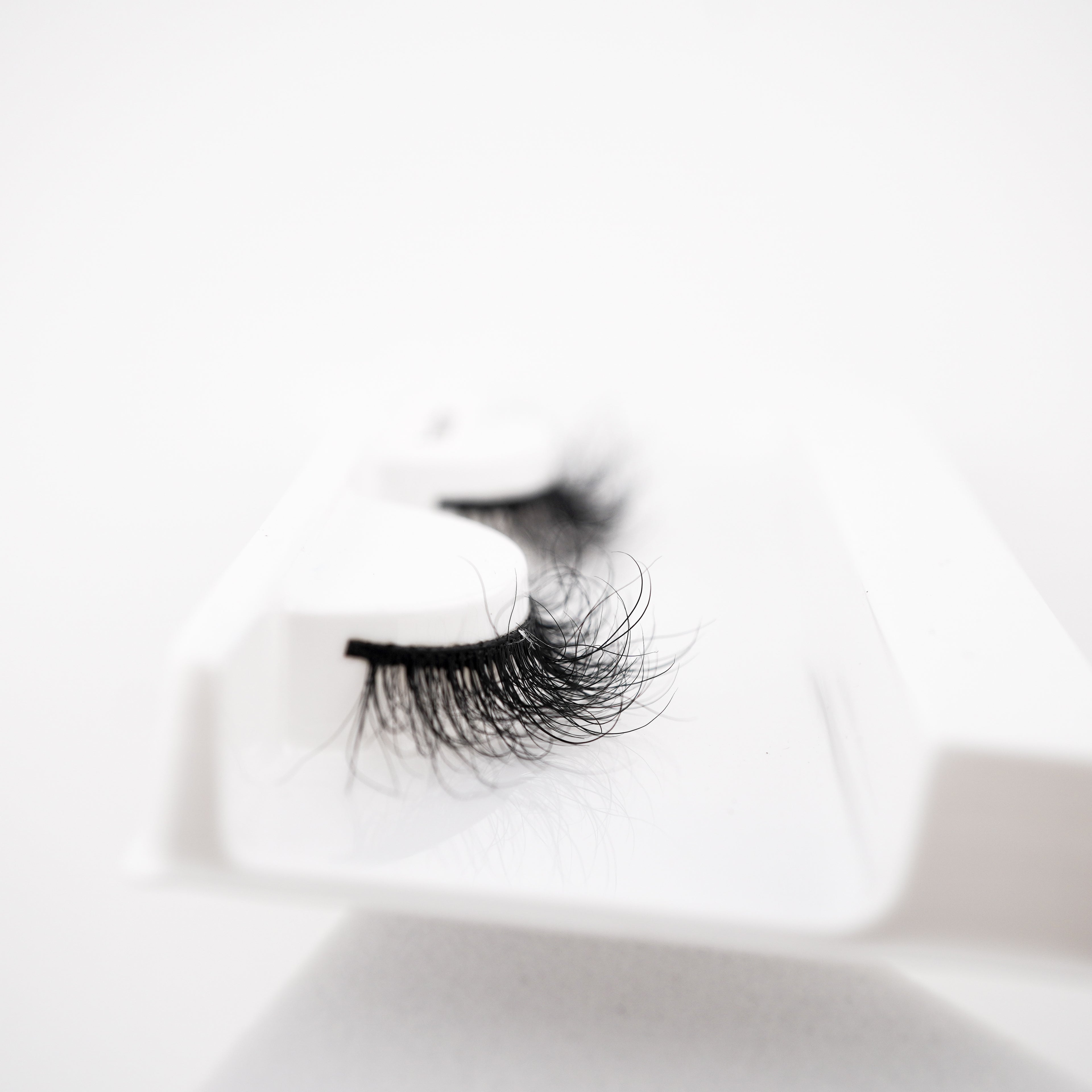 Fluffy Mink short black Strip Lashes  - Frankfurt