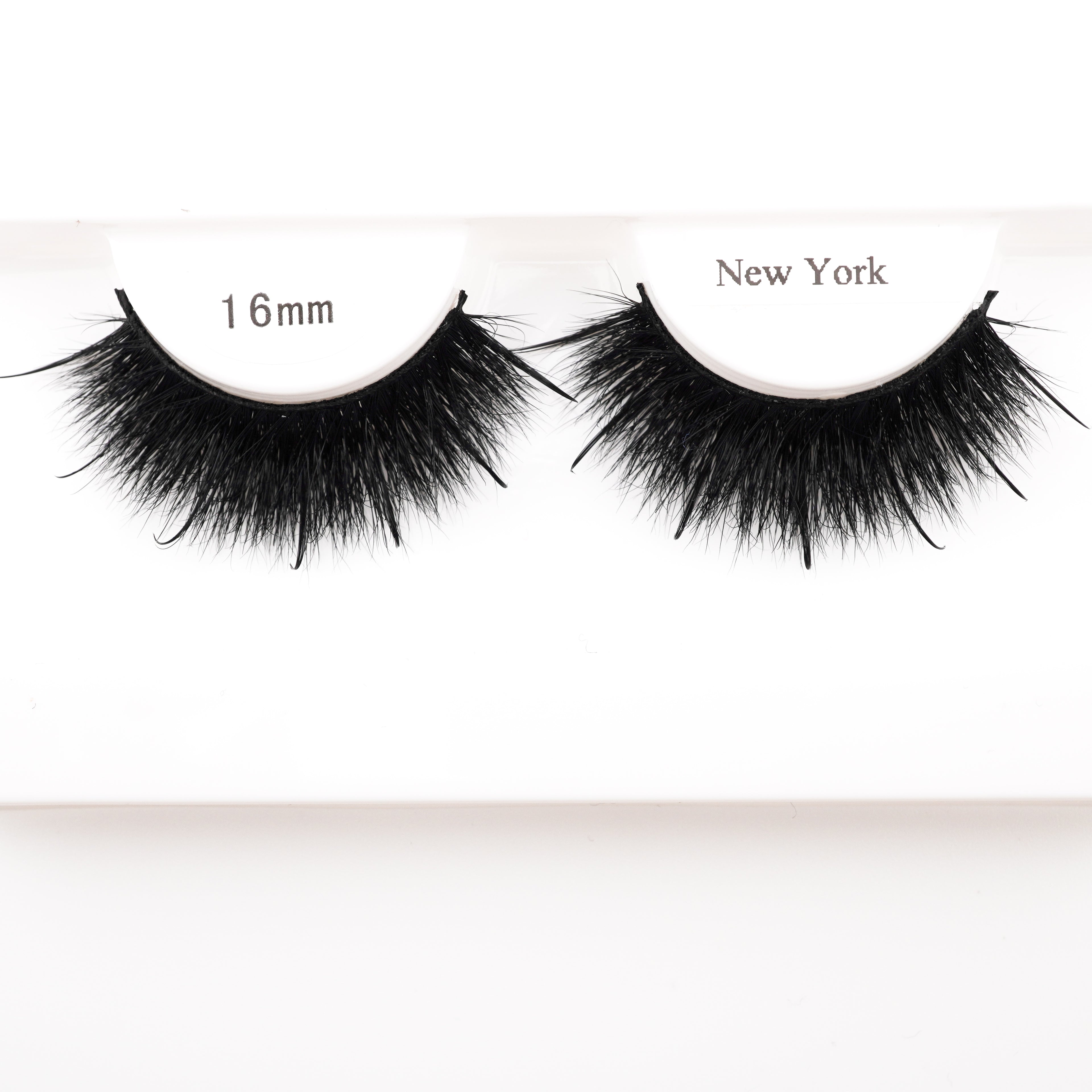 Fluffy Mink Strip Long Lashes  - New York