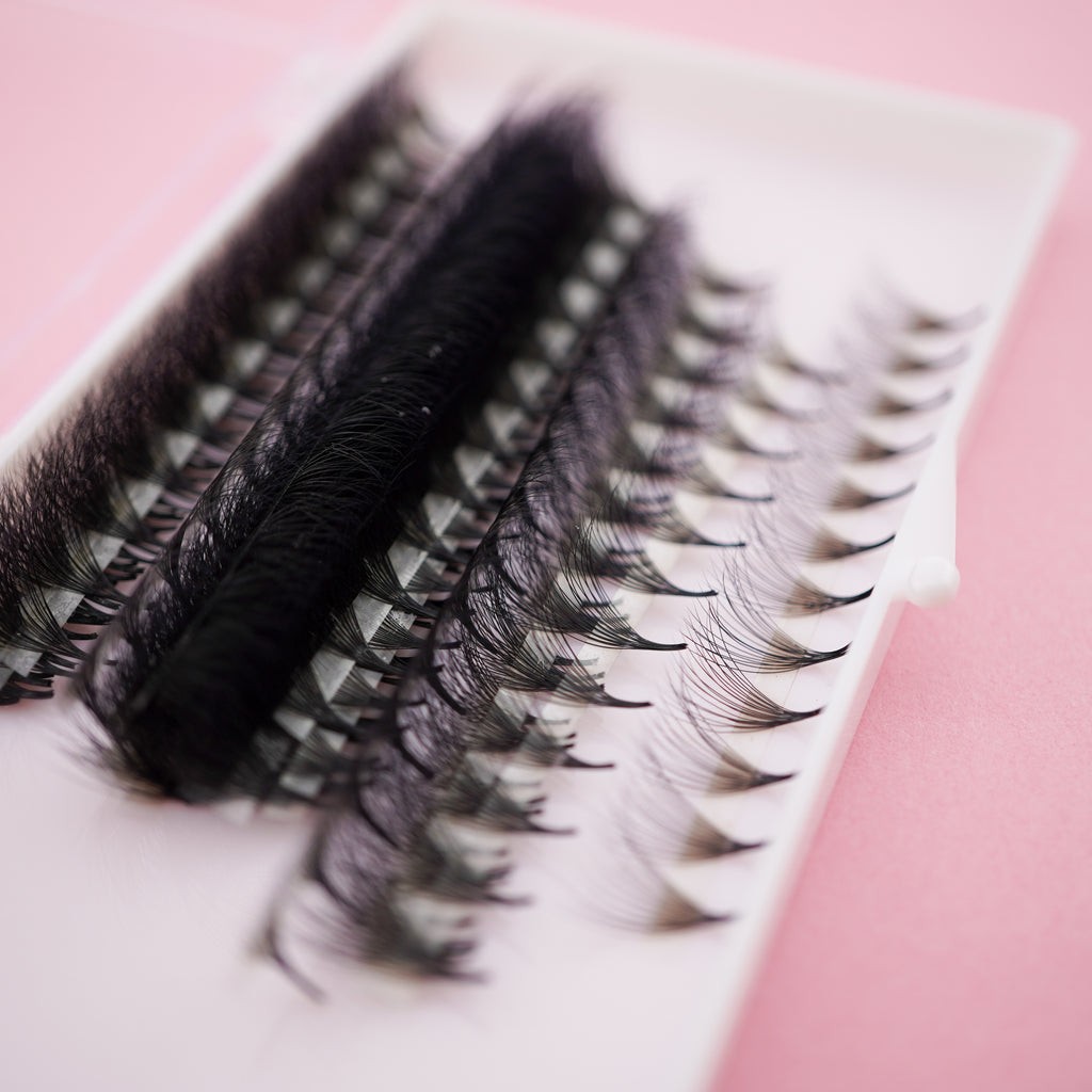 Double Layered Promade Volume Lashes 500 Fans 0.05mm