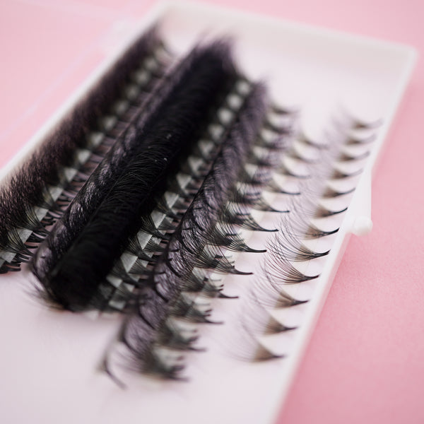 Double Layered Promade Volume Lashes 500 Fans 0.05mm