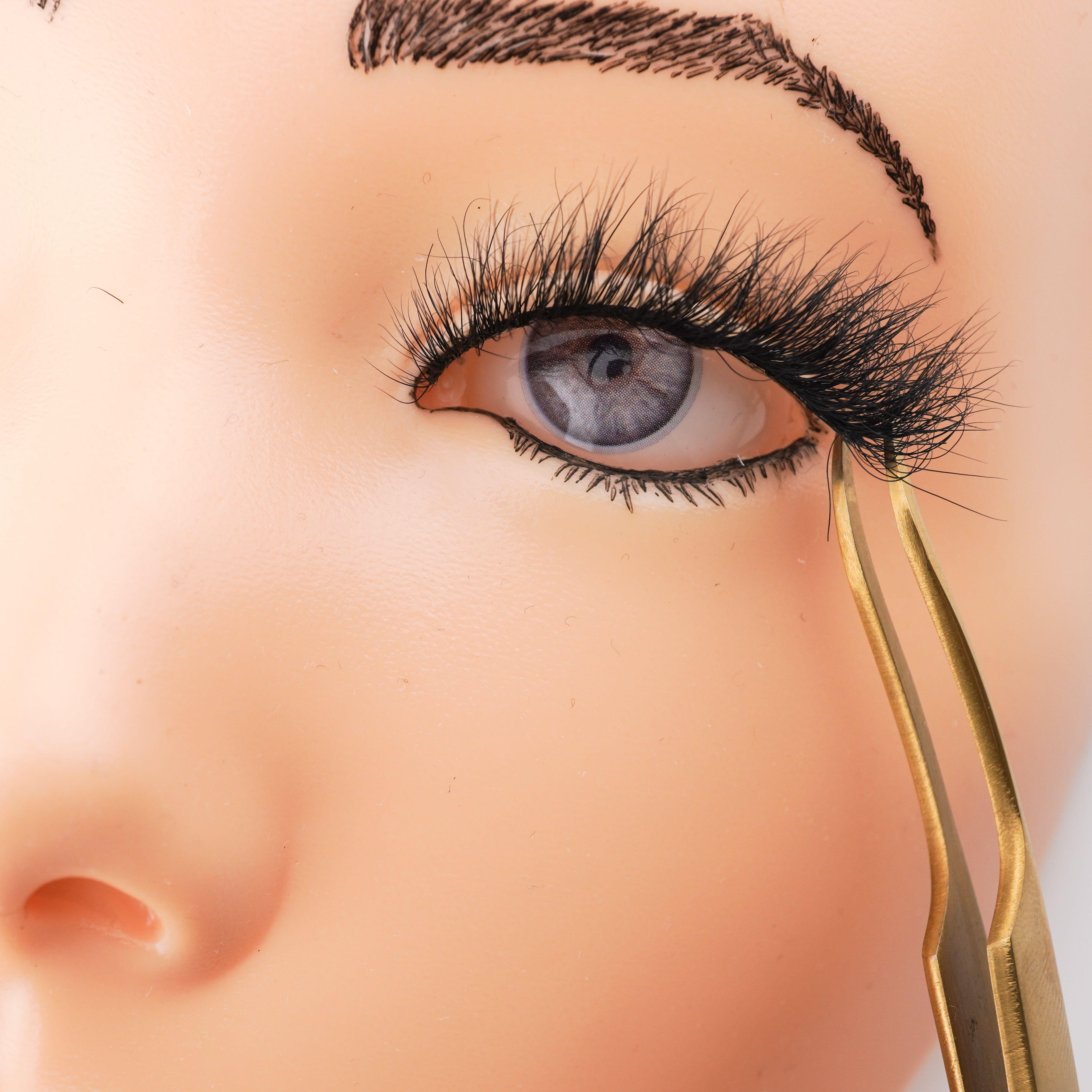 Fluffy 100% Mink Strip Lashes  - Seoul