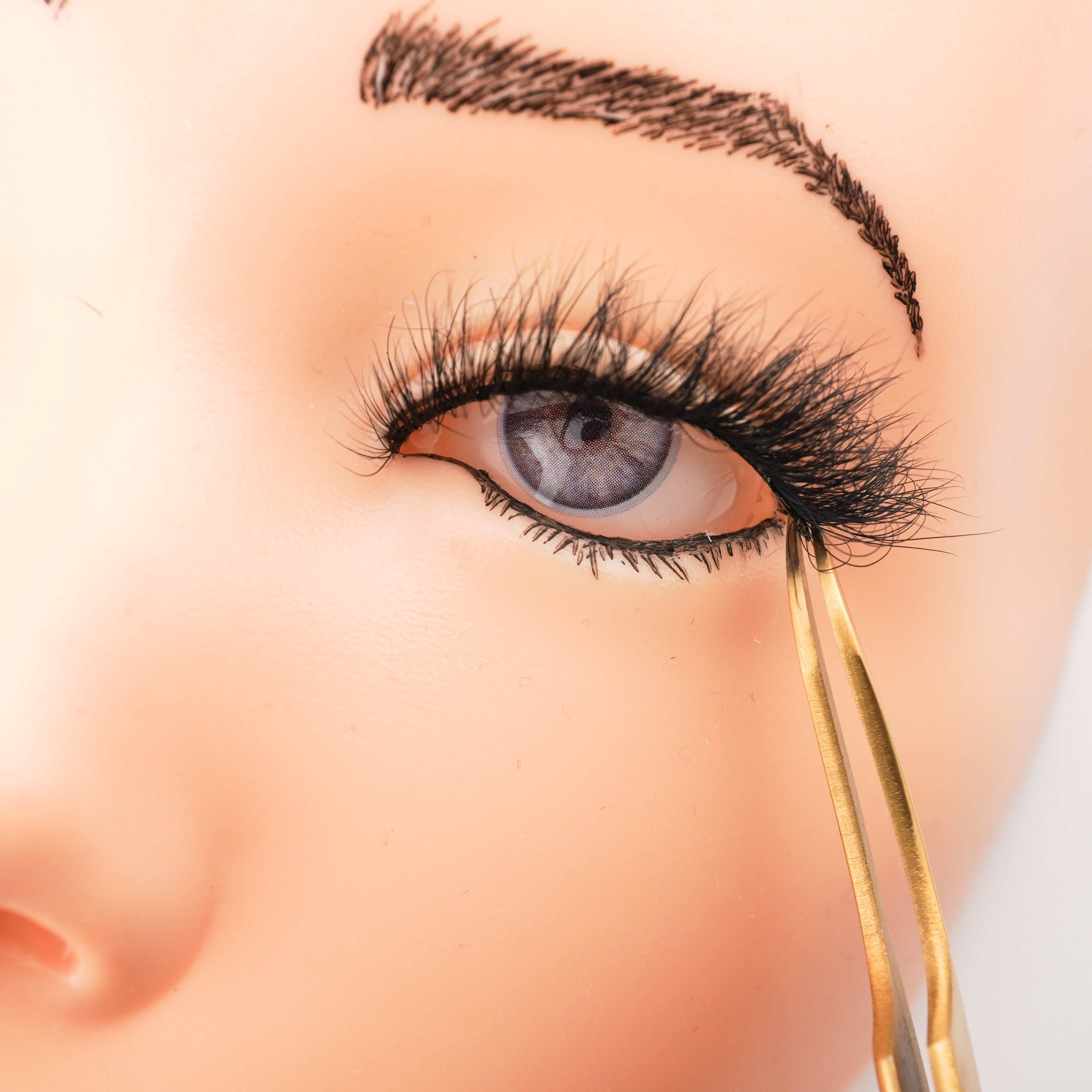 Fluffy 100% Mink Strip Lashes  - Seoul