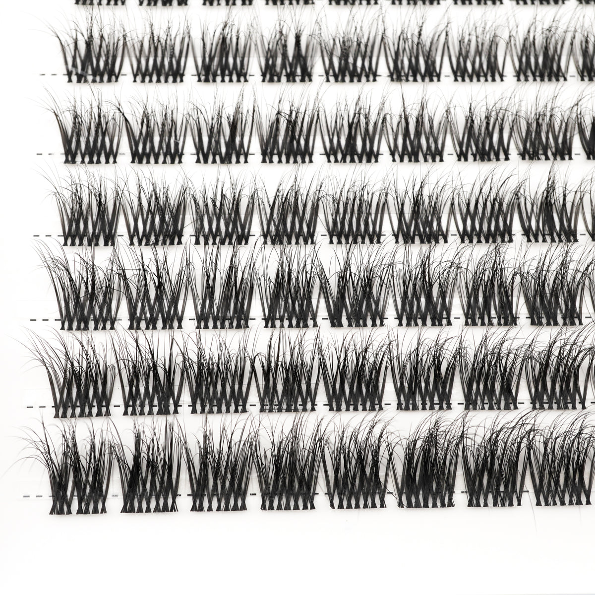 Lash Klan Ultra Fine DIY Lash Clusters – 120pcs, Invisible Band, Mixed Length 8–16mm, 0.05mm Lash Klan