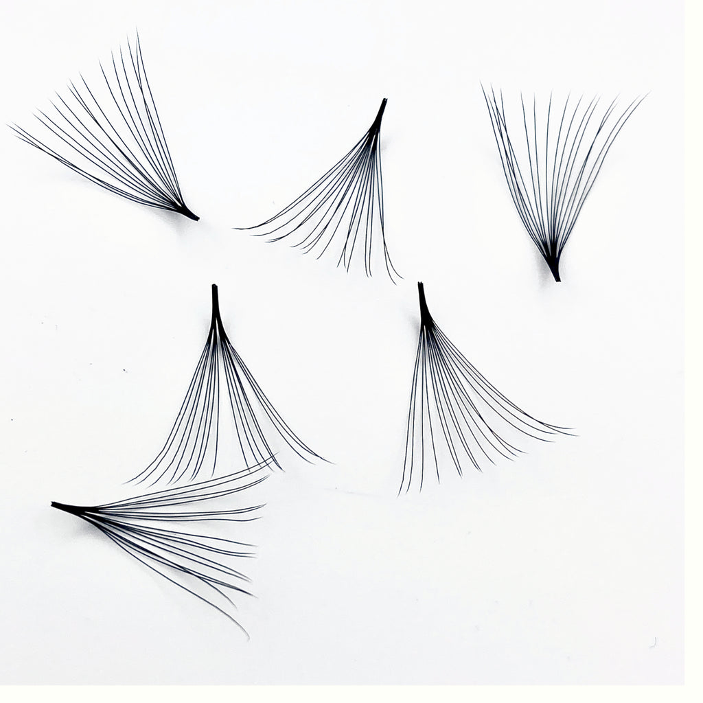 16D Pointy Promade Russian Volume Eyelashes 0.05 thickness 200 Fans
