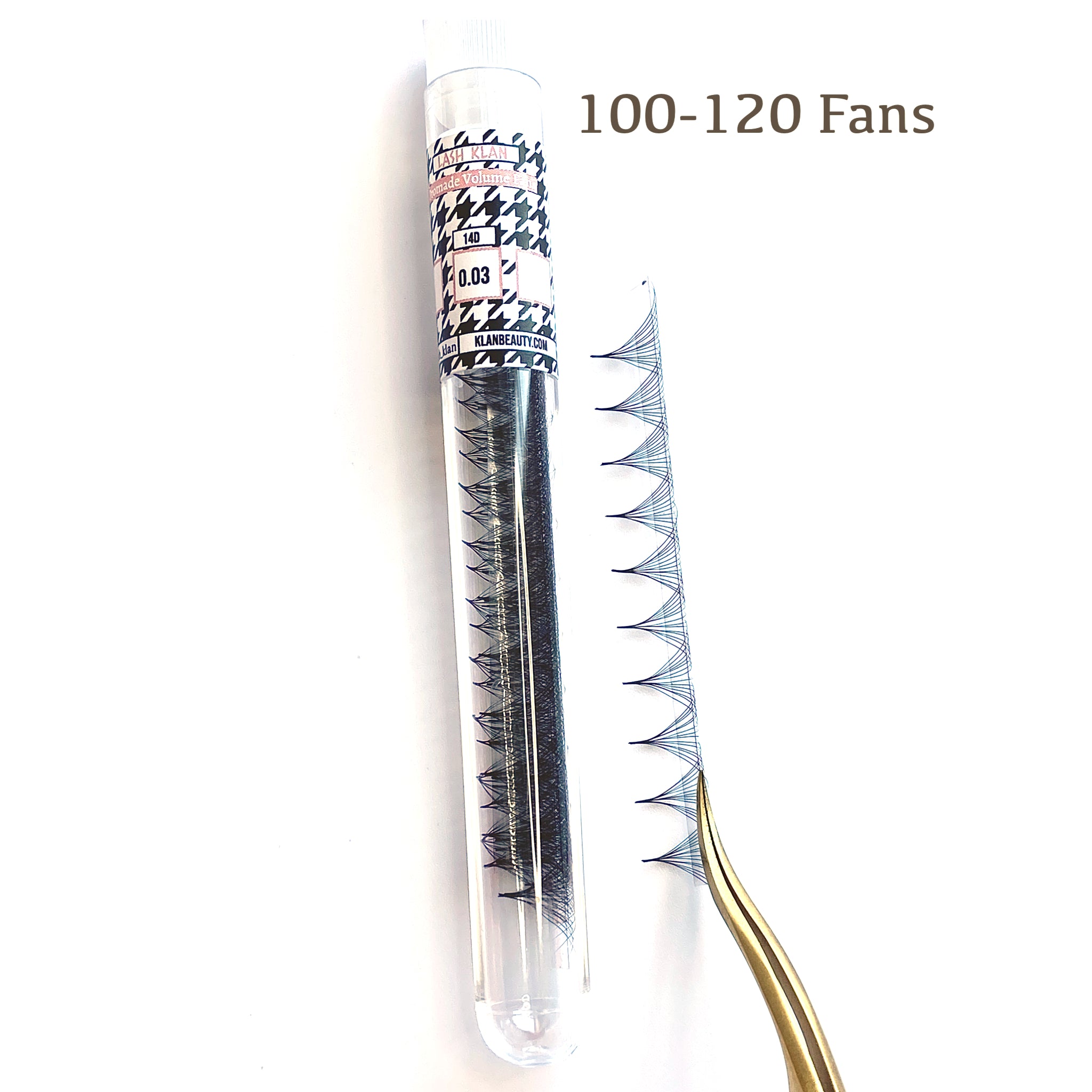 Promade 14D Pointy Narrow Base 0.03mm 80-110 Fans