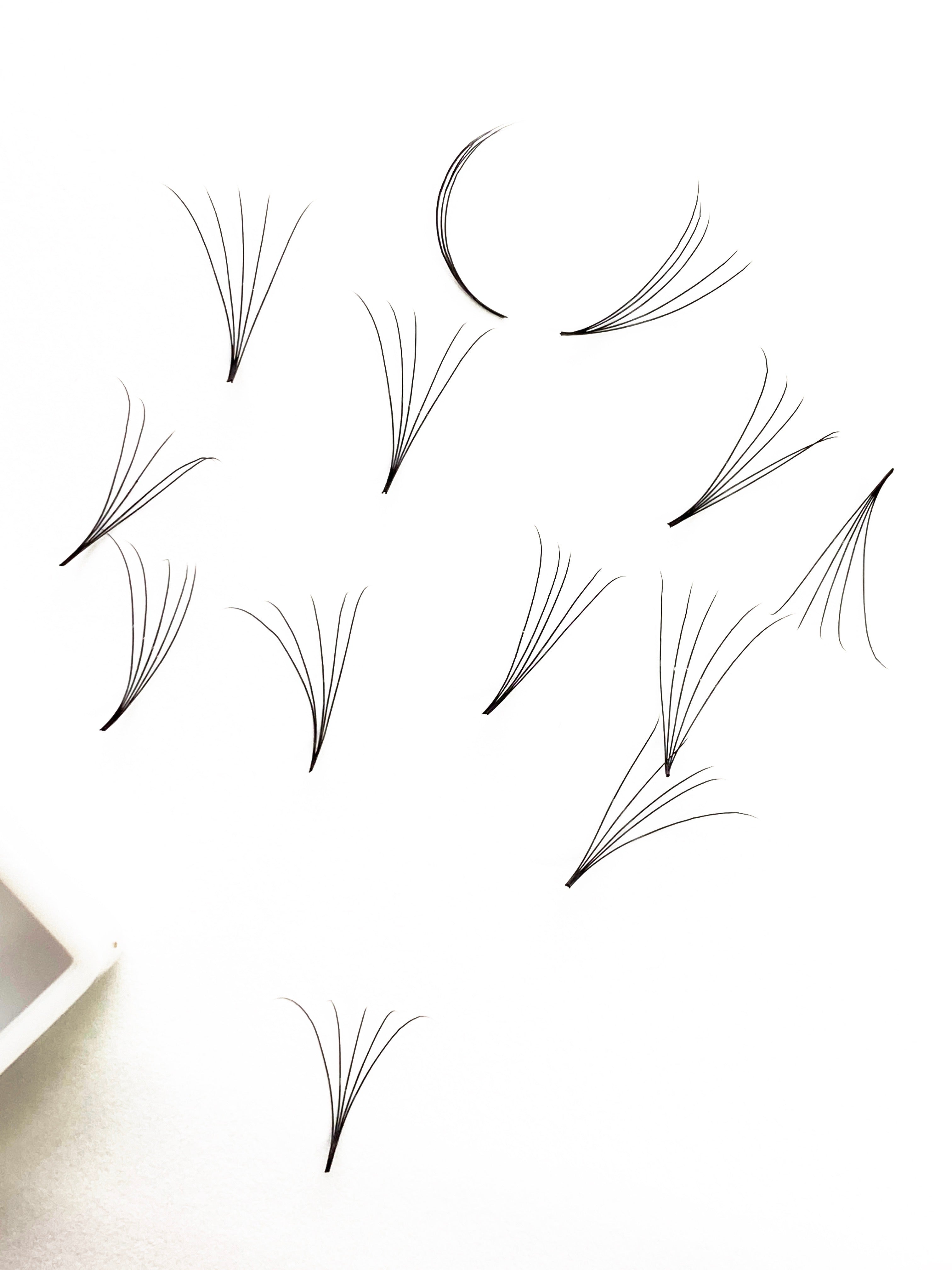 5D Promade Russian Volume Lash Extension 0.07mm Thickness, 500 Fans