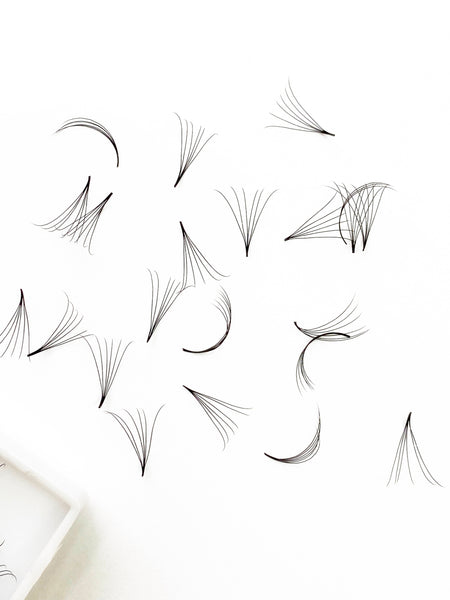 6D Promade Russian Volume lashes 0.07mm, 500 per tray