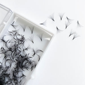 Wholesale Pointy Promade Russian Volume lashes 10D 0.07mm 500 fans