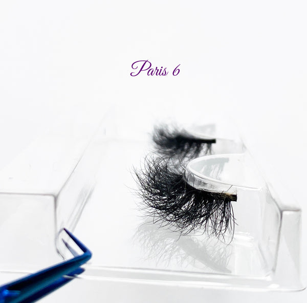 Fluffy Mink Strip False Lashes Paris 6