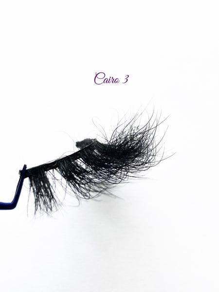 Fluffy Mink Strip False Lashes Cairo 3